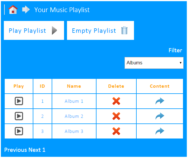 Your Music Playlist